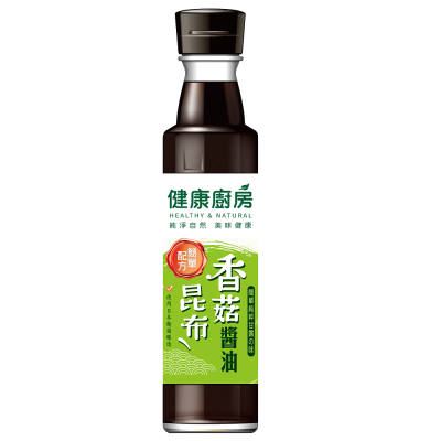 健康廚房--香菇昆布醬油300ml <300ml毫升 x 1 x 1BOTTLE瓶>