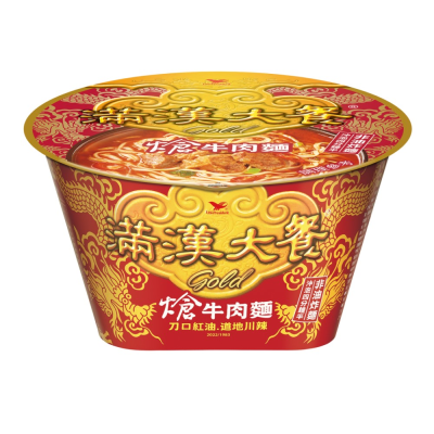 滿漢大餐Gold 熗牛肉麵碗 <198g克 x 1 x 1Bowl碗>