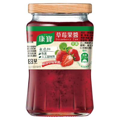 【康寶】草莓果醬400g <400g克 x 1 x 1Bottle瓶>