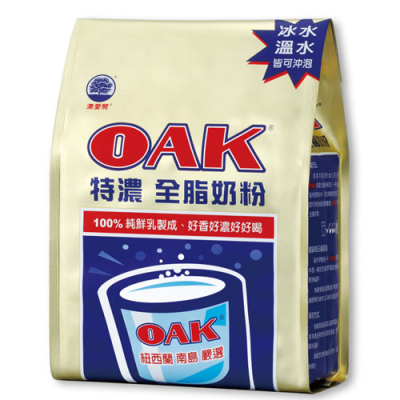 OAK 澳愛開特濃全脂奶粉 <1400g克 x 1 x 1Pack包>