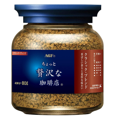 AGF Maxim經典醇厚即溶咖啡 80g <80g克 x 1 x 1BOTTLE瓶>