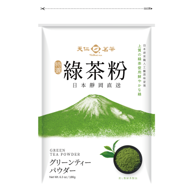 天仁特選綠茶粉(日本靜岡)180g <180g克 x 1 x 1Bag包>