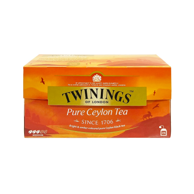 TWININGS唐寧茶 極品錫蘭茶 2g x 25包 <2g克 x 25 x 1Box盒>