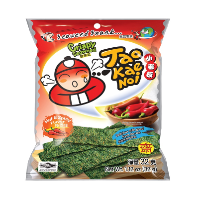 泰國小老板厚片海苔-辣味 <32g克 x 1 x 1Pack包>