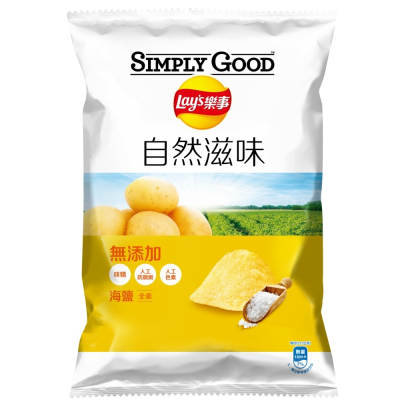 樂事自然滋味海鹽70g <70g克 x 1 x 1PACK包>