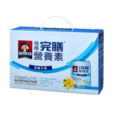 桂格完膳營養素 香草口味(低糖少甜)250mlx8 <250ml毫升 x 8 x 1BOX盒>