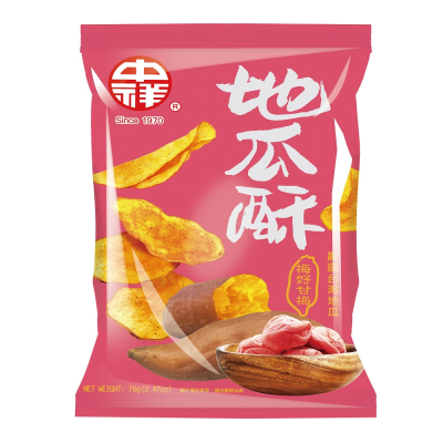 中祥地瓜酥-梅好甘梅 <70g克 x 1 x 1Bag包>