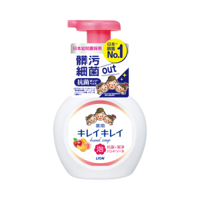 日本獅王趣淨洗手慕斯-清新果香250ml <250ml毫升 x 1 x 1BOTTLE瓶>