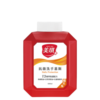 美琪抗菌T3洗手慕斯補充瓶-500ml <500ml毫升 x 1 x 1Bottle瓶>