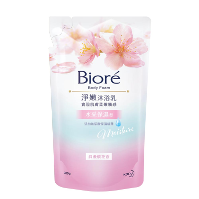 Biore 淨嫩沐浴乳浪漫保濕型-浪漫櫻花香700ml <700ml毫升 x 1 x 1Pack包>