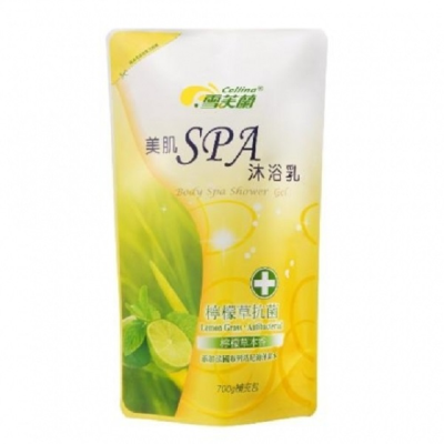 雪芙蘭 美肌SPA沐浴乳補充包-檸檬草抗菌-700g <700g克 x 1 x 1BOTTLE瓶>