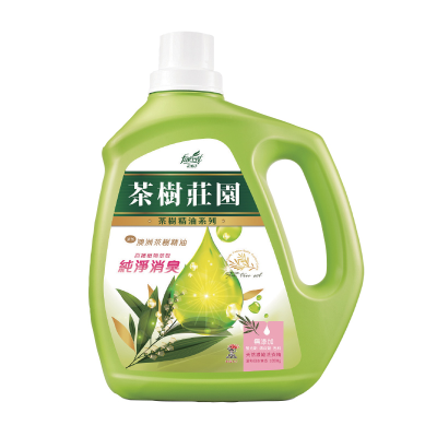 茶樹莊園-茶樹天然濃縮消臭洗衣精-純淨消臭 <1800g克 x 1 x 1BOTTLE瓶>