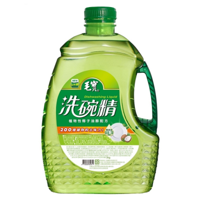 毛寶洗碗精-植物性配方3000g <3000g克 x 1 x 1Bottle瓶>