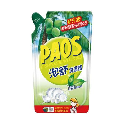 泡舒洗潔精補充包-綠茶800g <800g克 x 1 x 1Pack包>