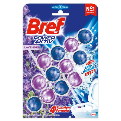 Bref妙力懸掛式馬桶清潔球-薰衣草香氛50gx3 <150g克 x 1 x 1SET組>