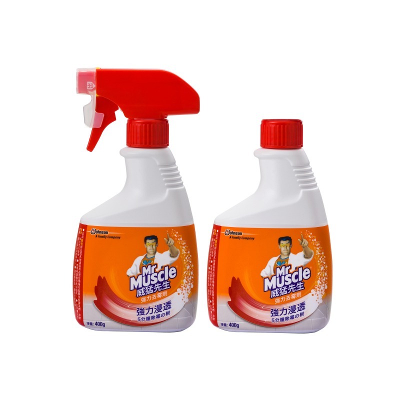 【萬家福】威猛先生強力去霉劑噴槍+重裝400g+400g-細節圖2