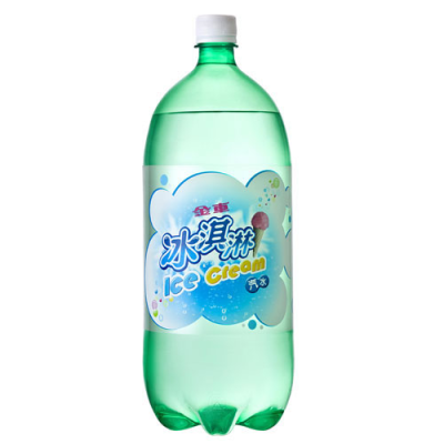 金車冰淇淋汽水Pet 2000ml <2000ml毫升 x 1 x 6Bottle瓶>