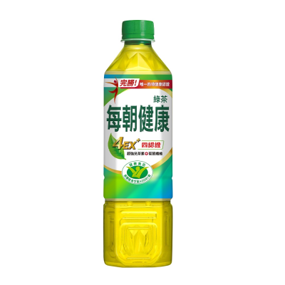 每朝健康綠茶無糖-650ml <650ml毫升 x 1 x 4Bottle瓶>