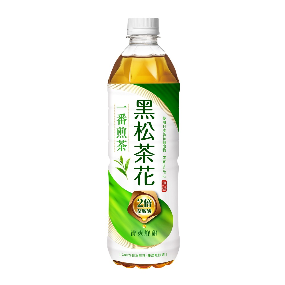 【家樂福】[限量]黑松茶花一番煎茶 580ml x 4瓶 <新舊包裝隨機出貨>-細節圖2