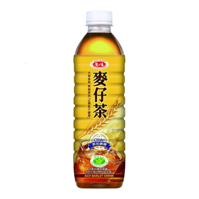 愛之味麥仔茶590ml <590ml毫升 x 1 x 4Bottle瓶>