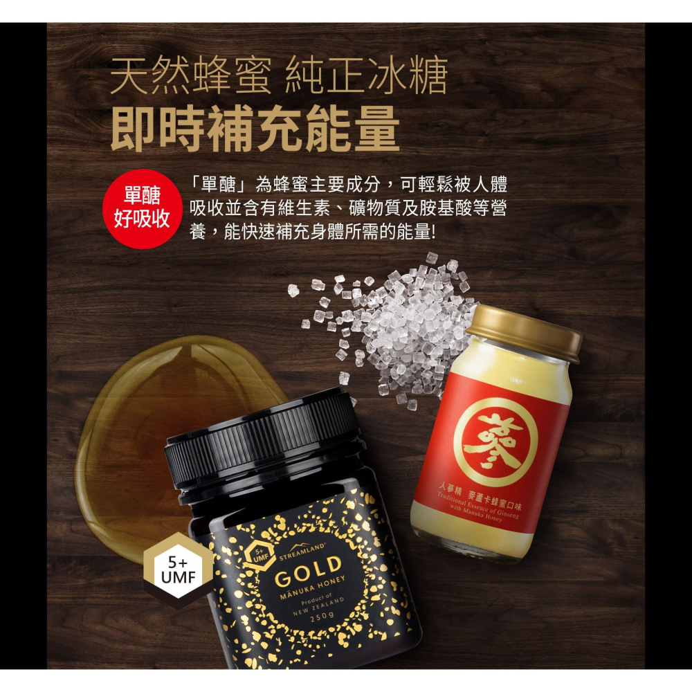 【家樂福】老協珍人蔘精 麥蘆卡蜂蜜口味(60ml*48入)-細節圖2