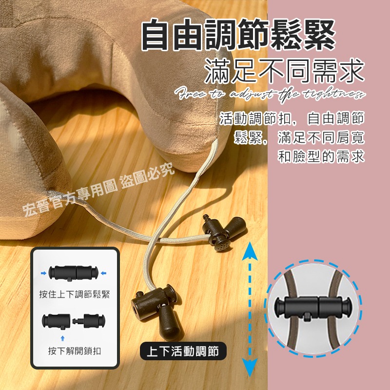 U型頸部按摩枕 頸部放鬆神器 多功能按摩枕 親膚絨面布 仿真真人按摩 USB充電 母親節禮物 經濟部認證:R55336-細節圖7