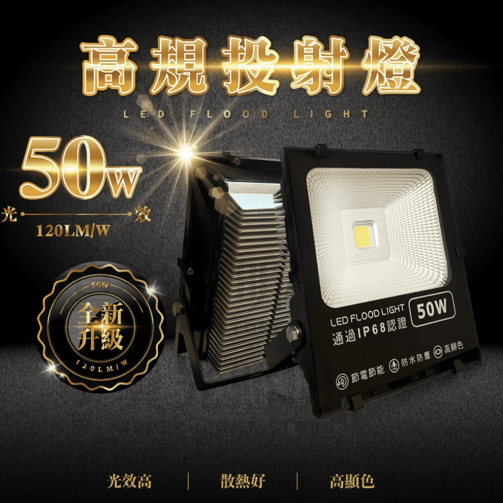 💡 真光照明 🙌🏻 LED戶外投射燈 白光/黃光 20W 30W 50W 聚晶款(白光) 高規款新上市 投射燈 燈-細節圖3
