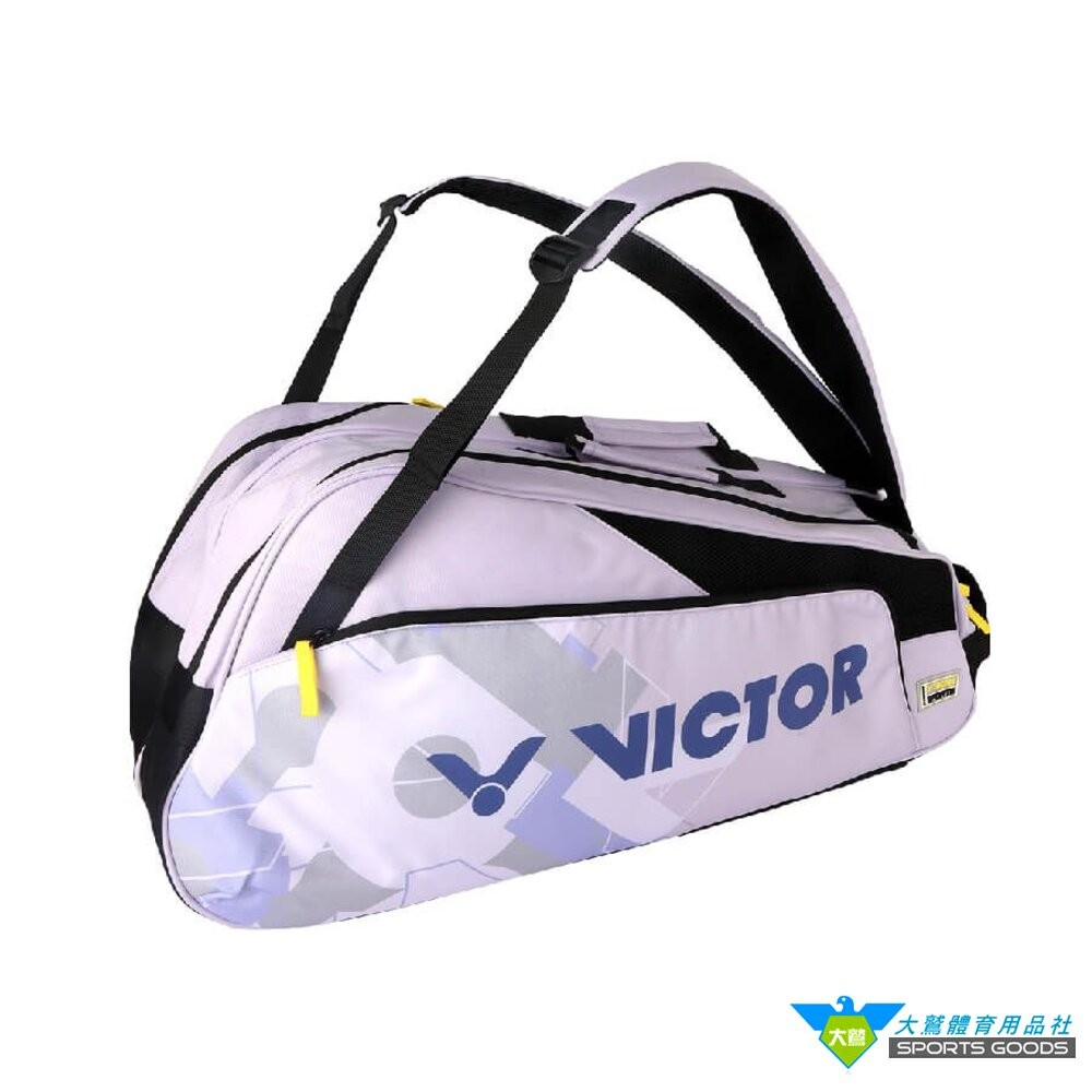 [大鷲體育]VICTOR BR6219 6支裝網羽球拍袋 矩形袋 羽拍包 羽拍袋 羽球背包 球拍袋-細節圖2