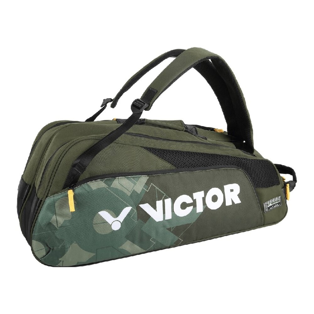 [大鷲體育]VICTOR BR6219 6支裝網羽球拍袋 矩形袋 羽拍包 羽拍袋 羽球背包 球拍袋-規格圖5