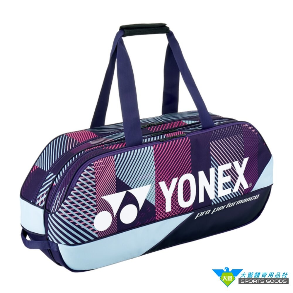 [大鷲體育]YONEX  6支裝網羽球拍袋 矩形袋 羽拍包 羽拍袋 羽球背包 球拍袋 BA92431WEX-細節圖3