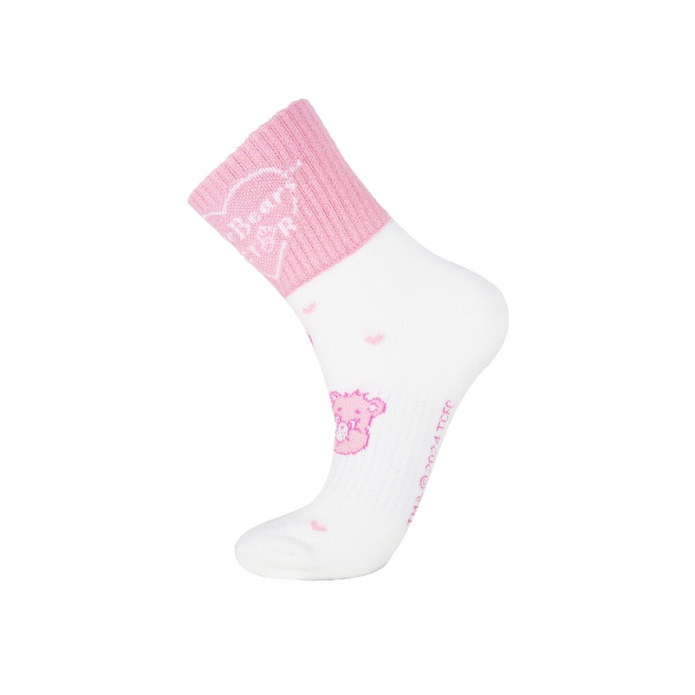VICTOR X Care Bears聯名系列運動襪 C-5131CBC/C-5132CBC 羽球 VICTOR 彩虹熊-規格圖4