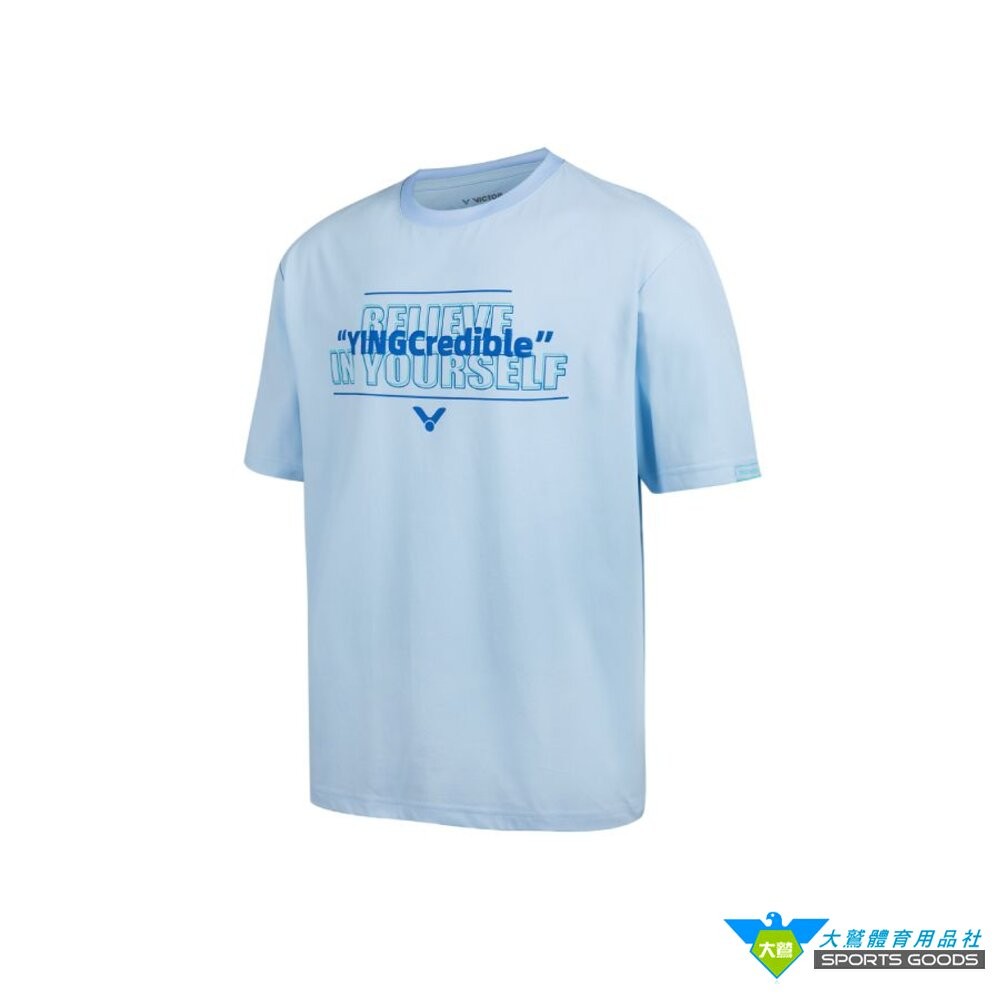 [大鷲體育]VICTOR T-50006TTY 戴資穎致敬系列休閒款T恤(中性款)-細節圖2