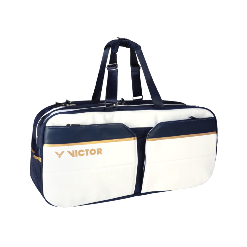 [大鷲體育]VICTOR BR9612 AB 6支裝網羽球拍袋 矩形袋 羽拍包 羽拍袋 羽球背包 球拍袋-規格圖1