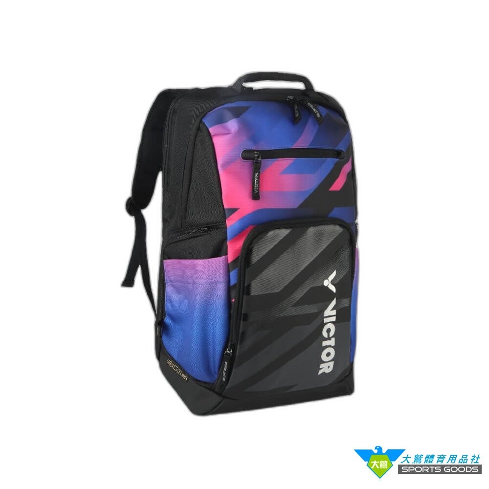 [大鷲體育]VICTOR BR9013 6支裝網羽球拍袋 矩形袋 羽拍包 羽拍袋 羽球背包 球拍袋-細節圖2