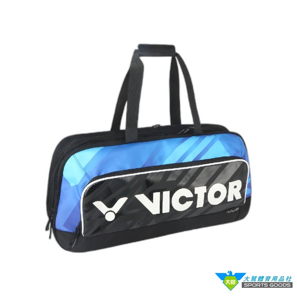 [大鷲體育]VICTOR BR9613 6支裝網羽球拍袋 矩形袋 羽拍包 羽拍袋 羽球背包 球拍袋-細節圖2