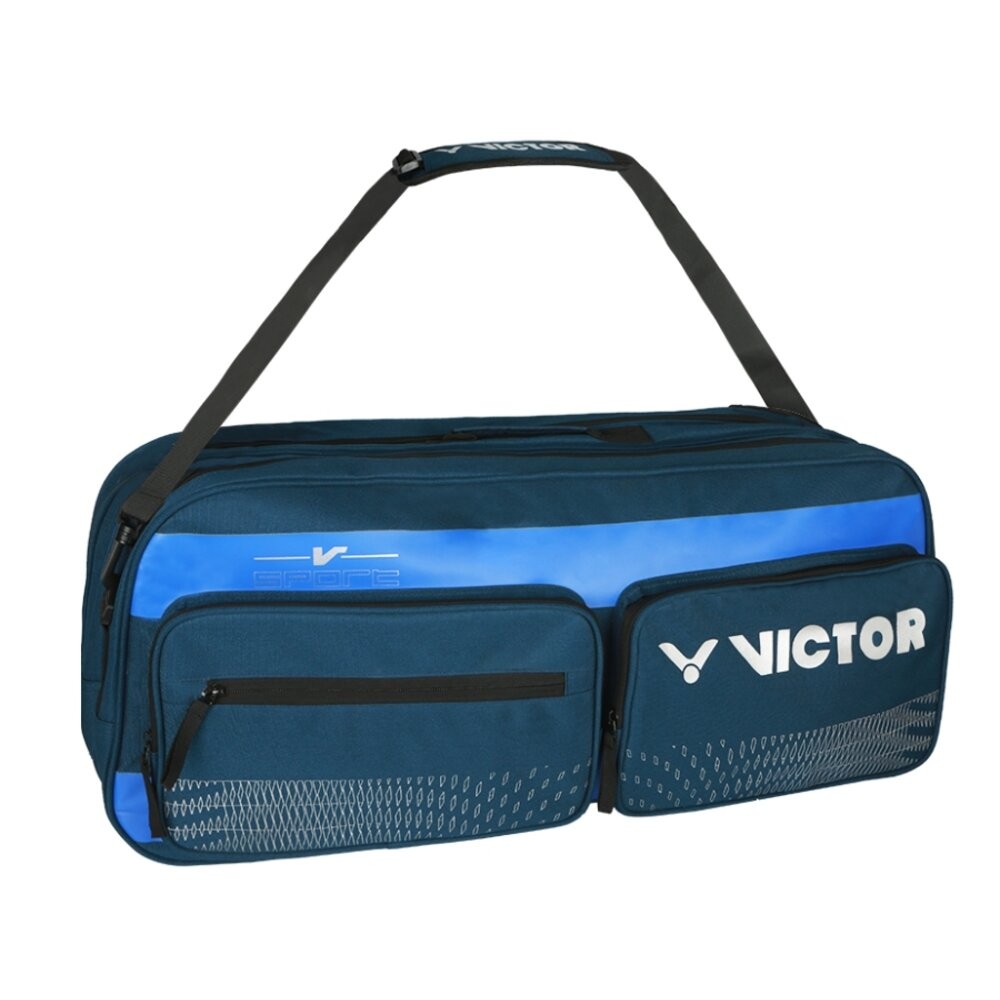 [大鷲體育]VICTOR BR2601 6支裝網羽球拍袋 矩形袋 羽拍包 羽拍袋 羽球背包 球拍袋-規格圖2