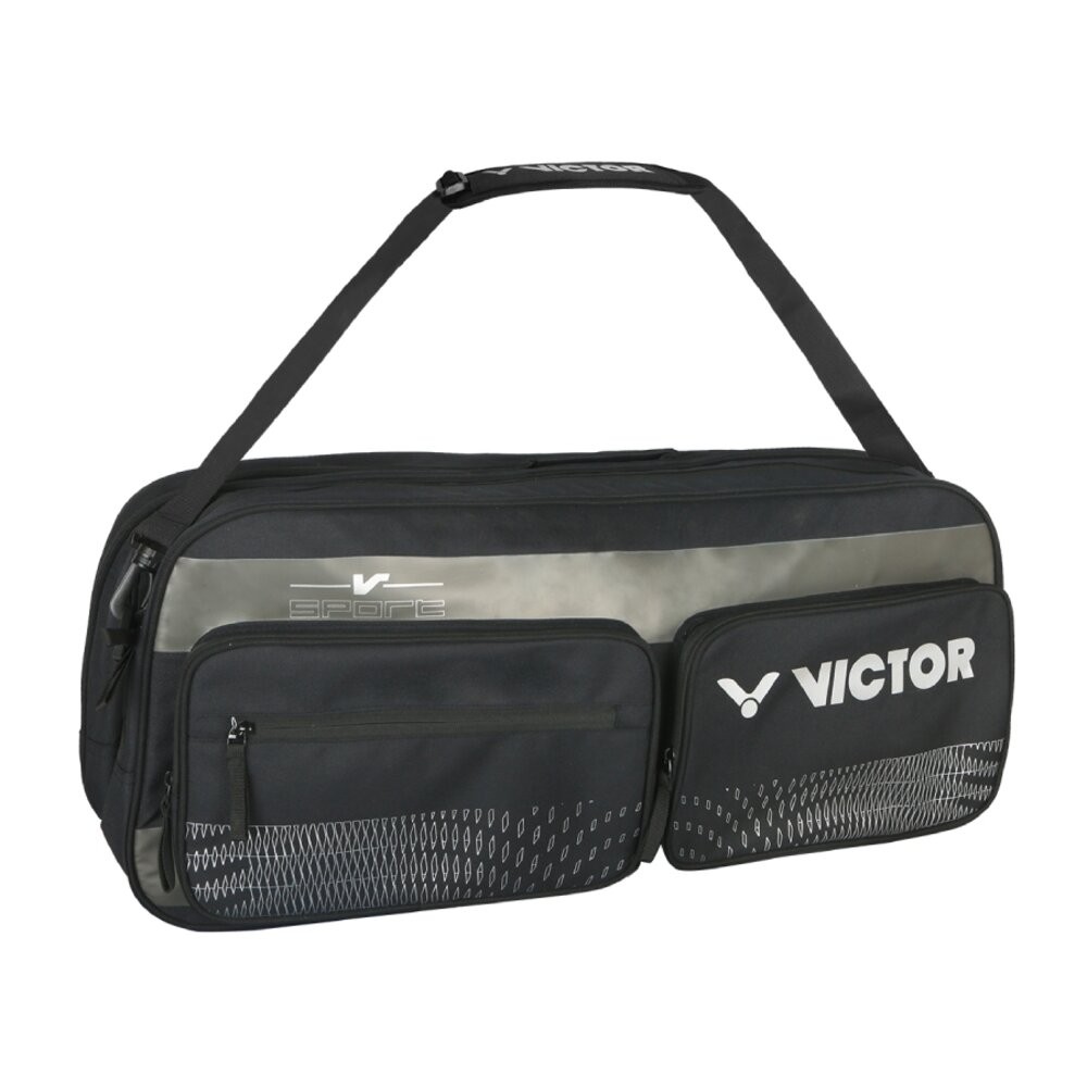[大鷲體育]VICTOR BR2601 6支裝網羽球拍袋 矩形袋 羽拍包 羽拍袋 羽球背包 球拍袋-規格圖2