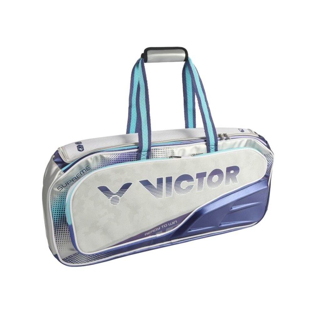 [大鷲體育]VICTOR BR9615 6支裝網羽球拍袋 矩形袋 羽拍包 羽拍袋 羽球背包 球拍袋-規格圖1