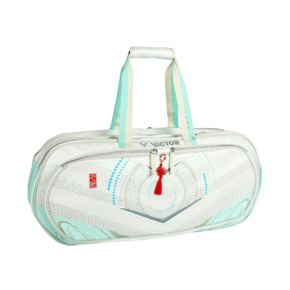[大鷲體育]VICTOR BR5629CNY 6支裝網羽球拍袋 矩形袋 羽拍包 羽拍袋 羽球背包 球拍袋-規格圖1