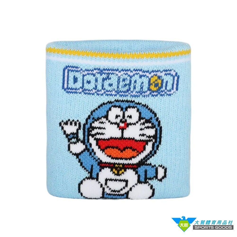 [大鷲體育]多啦a夢 聯名 VICTOR 勝利 運動 護腕 短護腕 C-2098DRM C-2099DRM C-2100-細節圖2