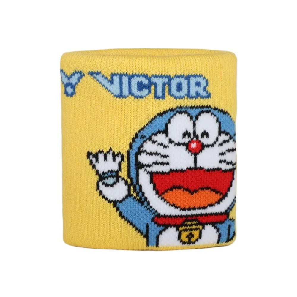 [大鷲體育]多啦a夢 聯名 VICTOR 勝利 運動 護腕 短護腕 C-2098DRM C-2099DRM C-2100-規格圖4