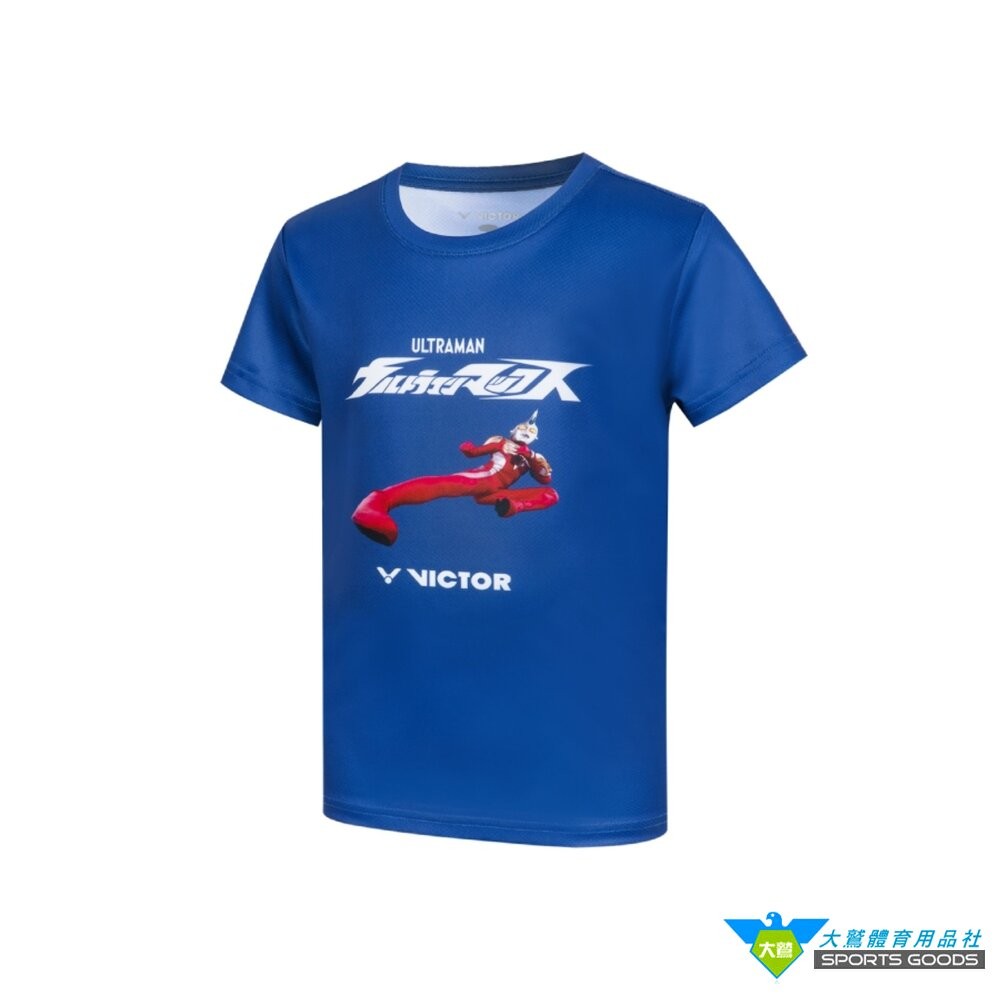 [大鷲體育]超人力霸王 聯名 勝利 VICTOR x ULTRAMAN T-502UTM T-502JRUTM 聯名針織-細節圖2