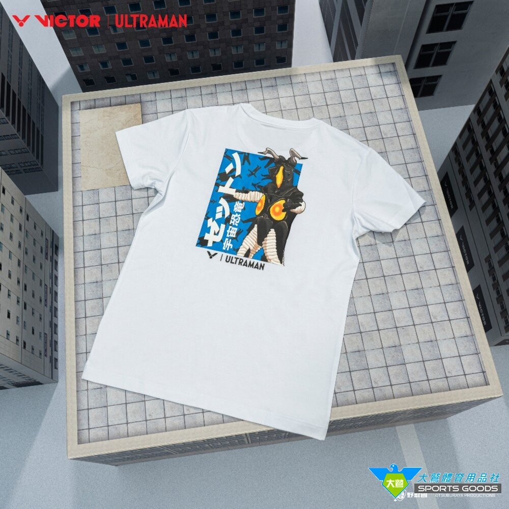 [大鷲體育]超人力霸王 聯名 勝利 VICTOR x ULTRAMAN T-503UTM T-503JRUTM 聯名針織-細節圖8