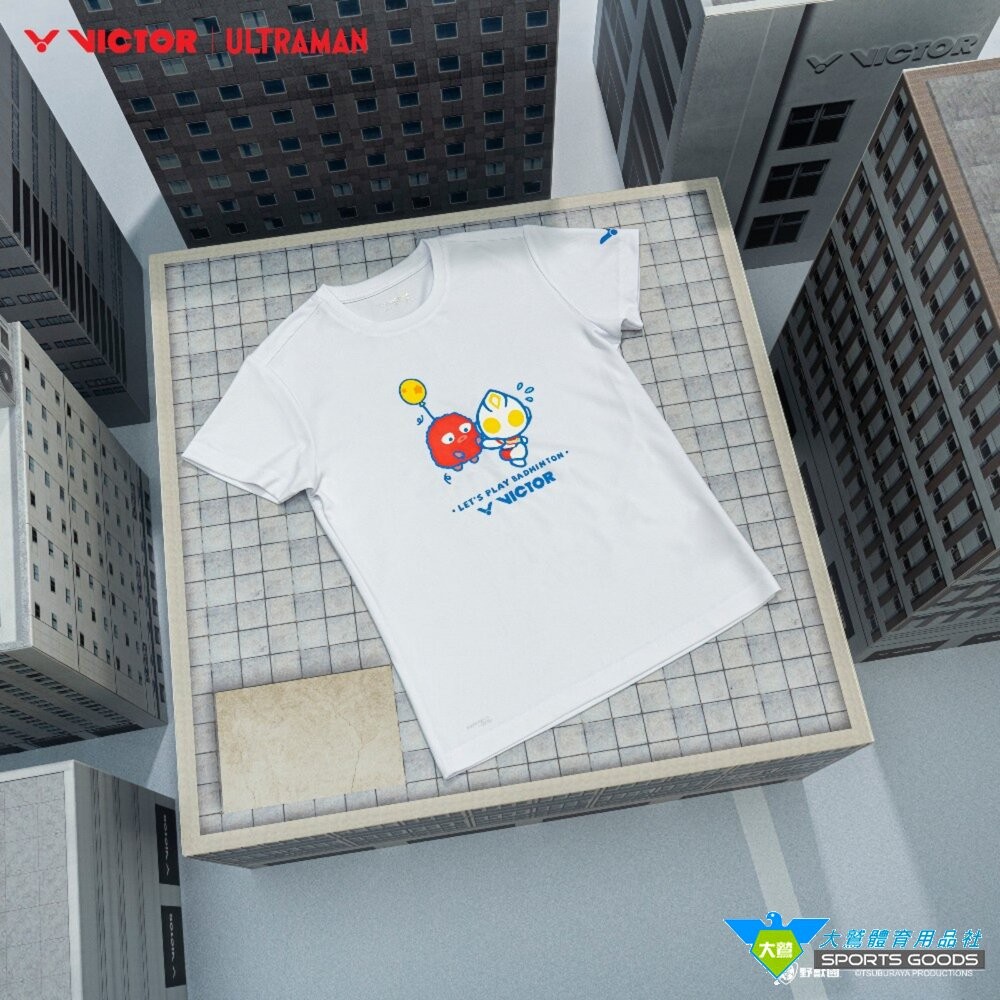 [大鷲體育]超人力霸王 聯名 勝利 VICTOR x ULTRAMAN T-505UTM T-505JRUTM 聯名針織-細節圖8