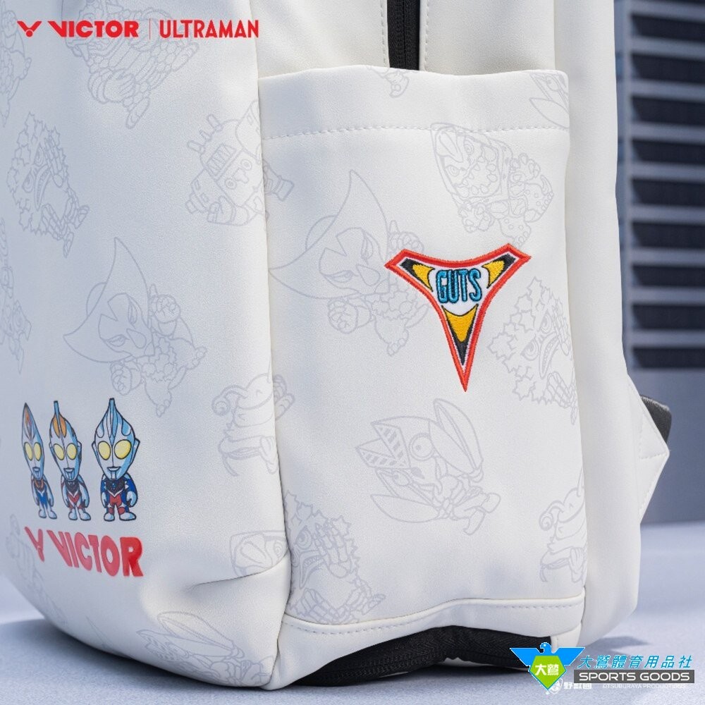 [大鷲體育]超人力霸王 VICTOR x 超人力霸王 ULTRAMAN BR5045UTM 聯名運動後背包-細節圖4