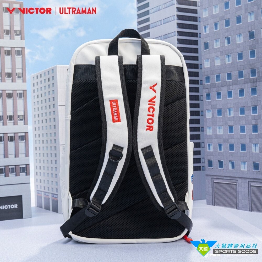 [大鷲體育]超人力霸王 VICTOR x 超人力霸王 ULTRAMAN BR5045UTM 聯名運動後背包-細節圖5