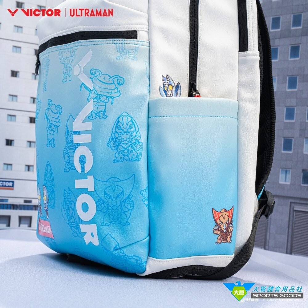 [大鷲體育]超人力霸王 VICTOR x 超人力霸王 ULTRAMAN BR5045UTM 聯名運動後背包-細節圖9