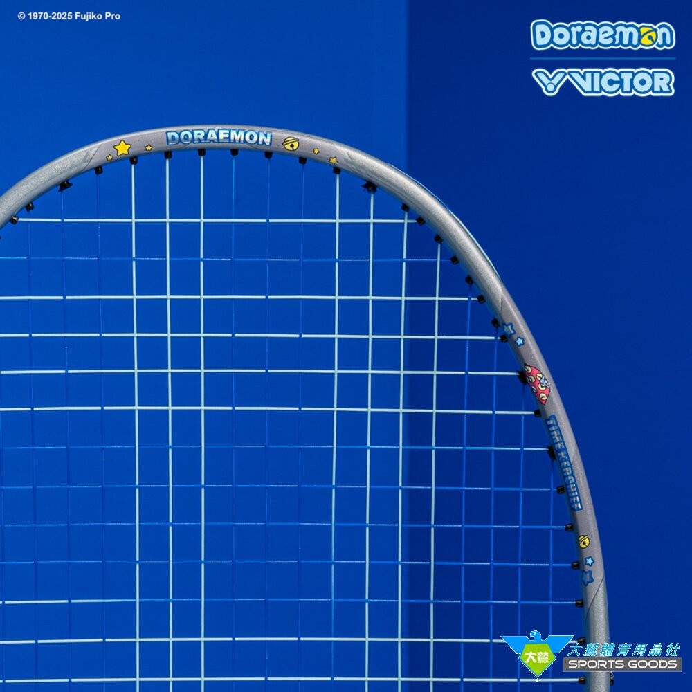 [大鷲體育]哆啦A夢 VICTOR x Doraemon 哆啦A夢限定聯名羽球拍 TK-DRM H-細節圖5