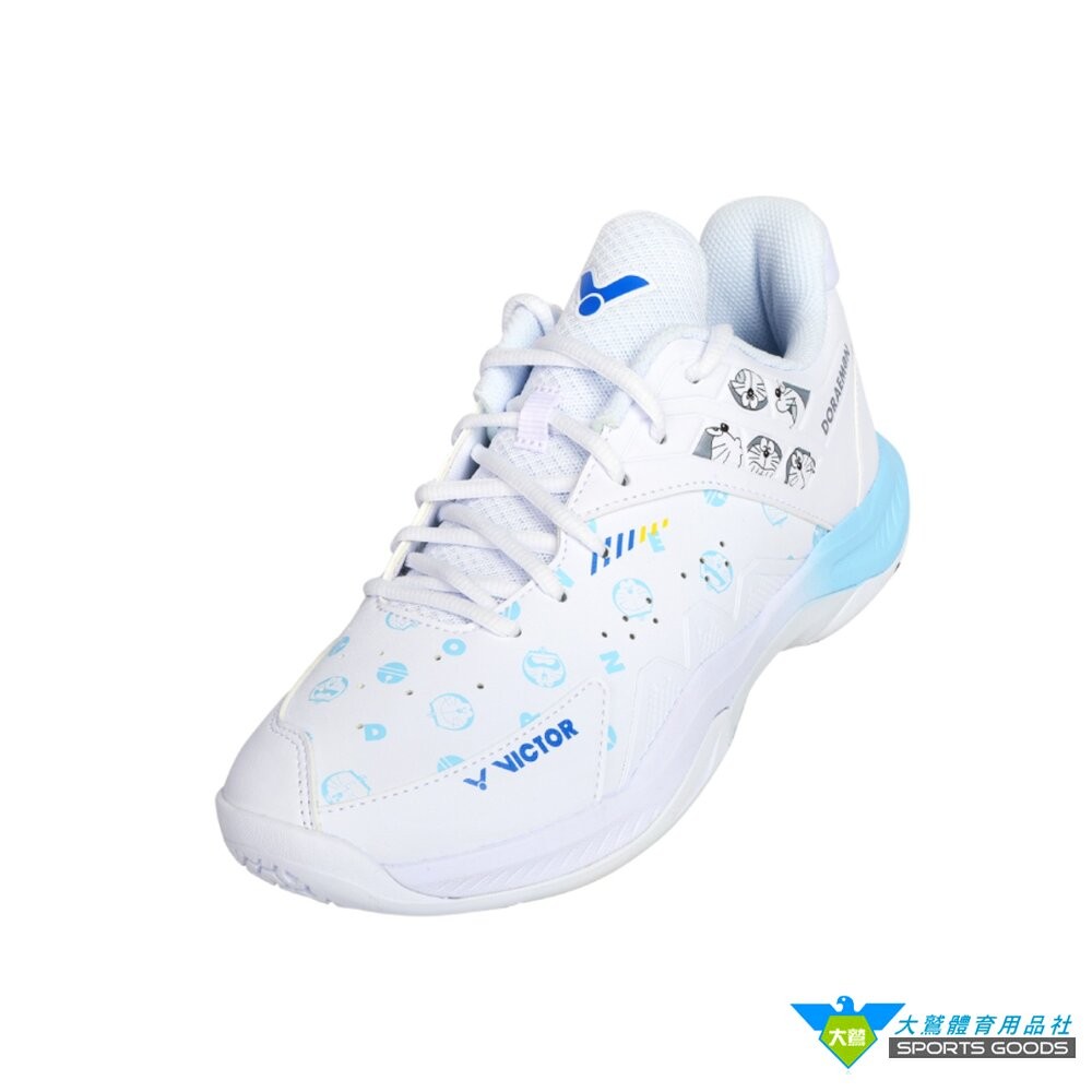 [大鷲體育]哆啦A夢 VICTOR x Doraemon 哆啦A夢限定聯名羽球鞋 P-DRM A-細節圖2