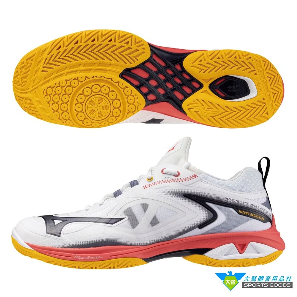[大鷲體育]MIZUNO 美津濃 羽球鞋 WAVE CLAW NEO 3 專業羽毛球鞋-細節圖4